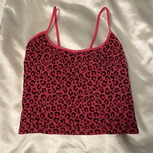 cute print crop top